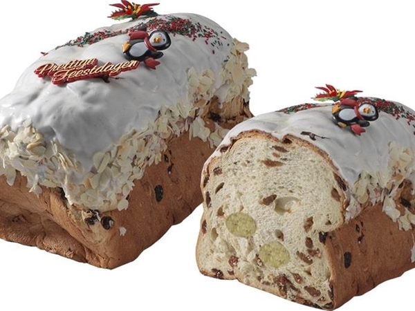 LUXE KERSTBROOD 800gram met spijs